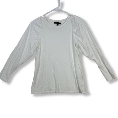 Banana Republic Women's Cotton-Blend Long-Sleeve Crewneck Pullover Size XS W 206 - Image 1