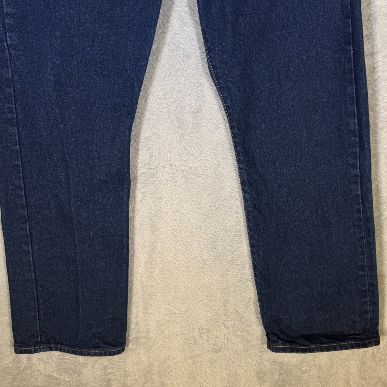 Levi’s 501 Men’s Jeans Blue Denim Straight Leg Button Fly 38x29 - Thumbnail 5