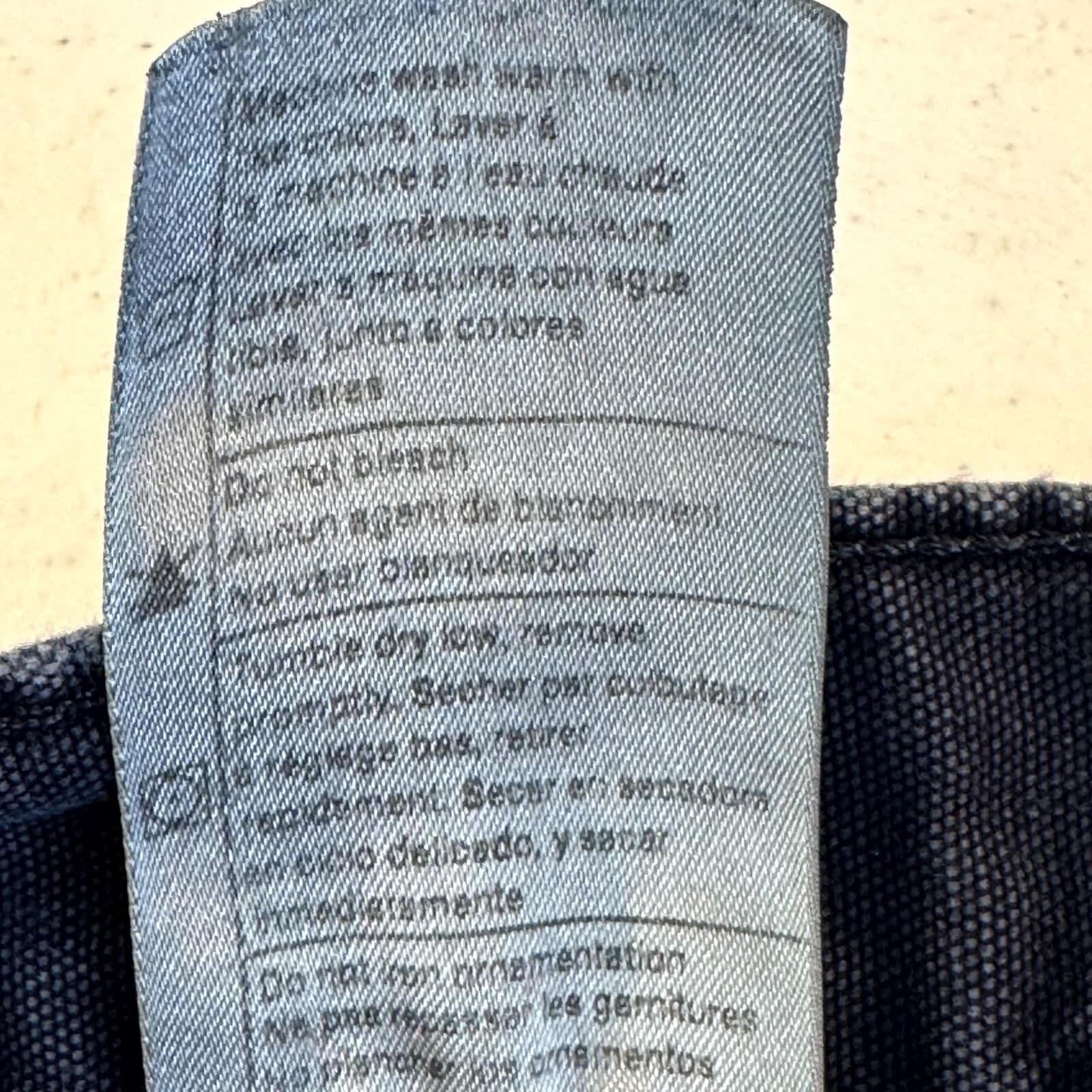 Carhartt Carpenter Jeans Men 36x30 Blue Loose Original Fit Workwear B159-NVY - Thumbnail 7