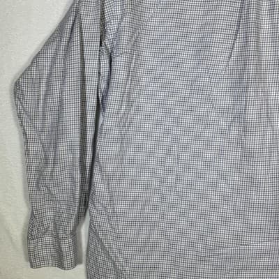 Ralph Lauren Shirt Mens 16 34/35 Lavender Check Yarmouth Button Down Long Sleeve - Thumbnail 10