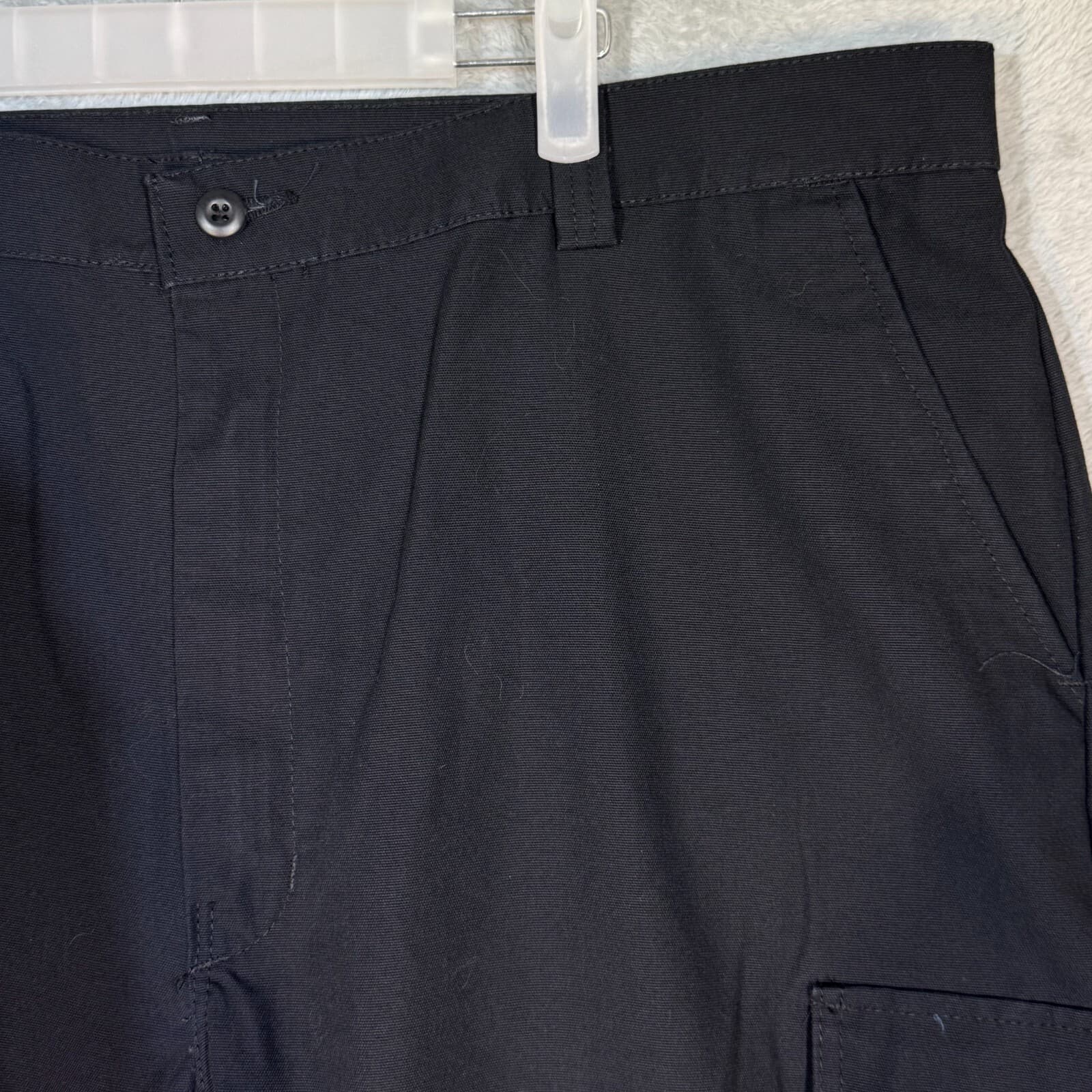 Dickies Work Pants Men 44x32 Black Polyester High Rise Utility Outdoor - Thumbnail 4