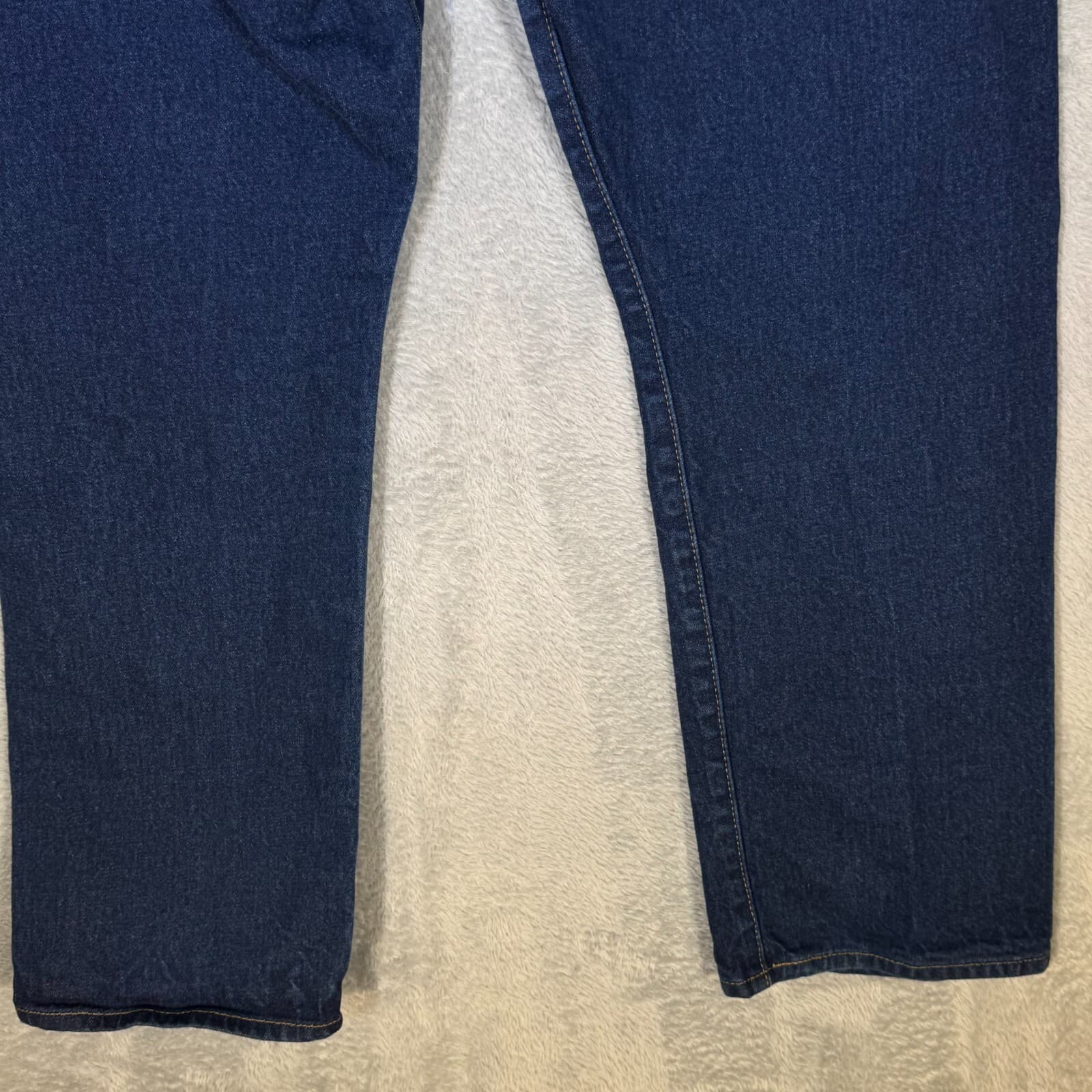 Levi’s 501 Men’s Jeans Blue Denim Straight Leg Button Fly 38x29 - Thumbnail 9