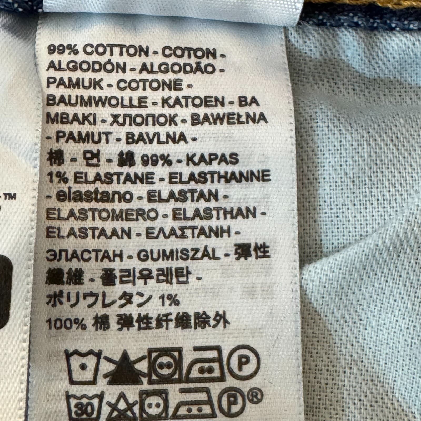 Levi’s 501 Men’s Jeans Blue Denim Straight Leg Button Fly 38x29 - Thumbnail 13