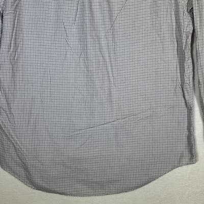 Ralph Lauren Shirt Mens 16 34/35 Lavender Check Yarmouth Button Down Long Sleeve - Thumbnail 9