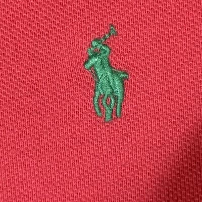 Polo Ralph Lauren Polo Shirt Youth XL 18-20 Pink Green Pony Cotton Pique Classic - Thumbnail 7