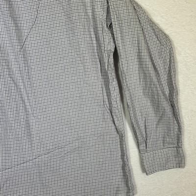 Ralph Lauren Shirt Mens 16 34/35 Lavender Check Yarmouth Button Down Long Sleeve - Thumbnail 12