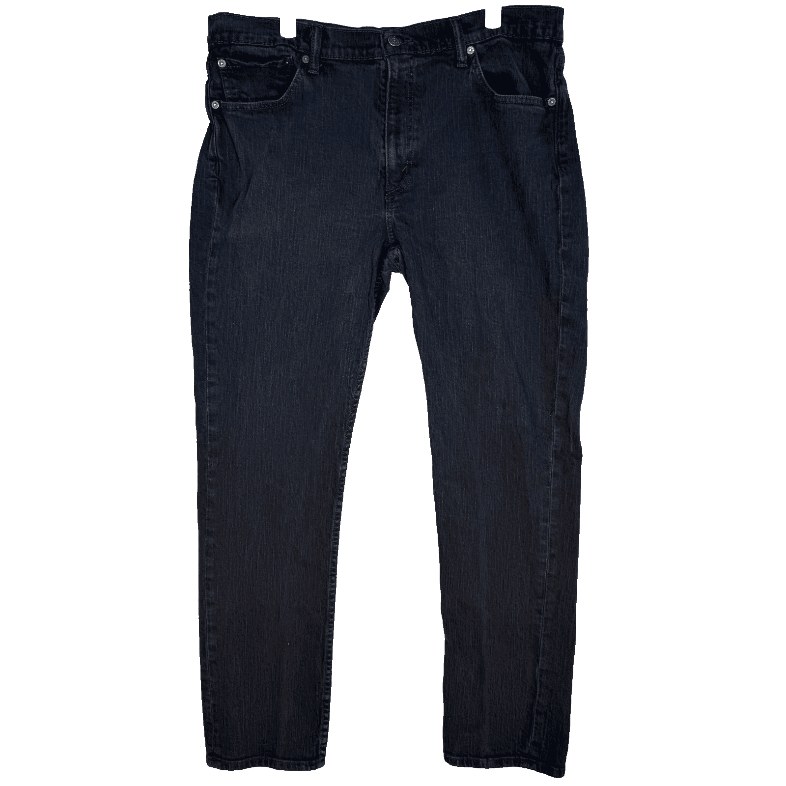 Levi’s 511 Men’s Jeans 38x32 Black Denim Slim Fit Straight Leg Dark Wash - Image 1