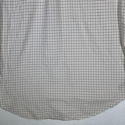 Ralph Lauren Shirt Mens XL Cream Tattersall Plaid Classic Fit Long Sleeve Pony - Thumbnail 11