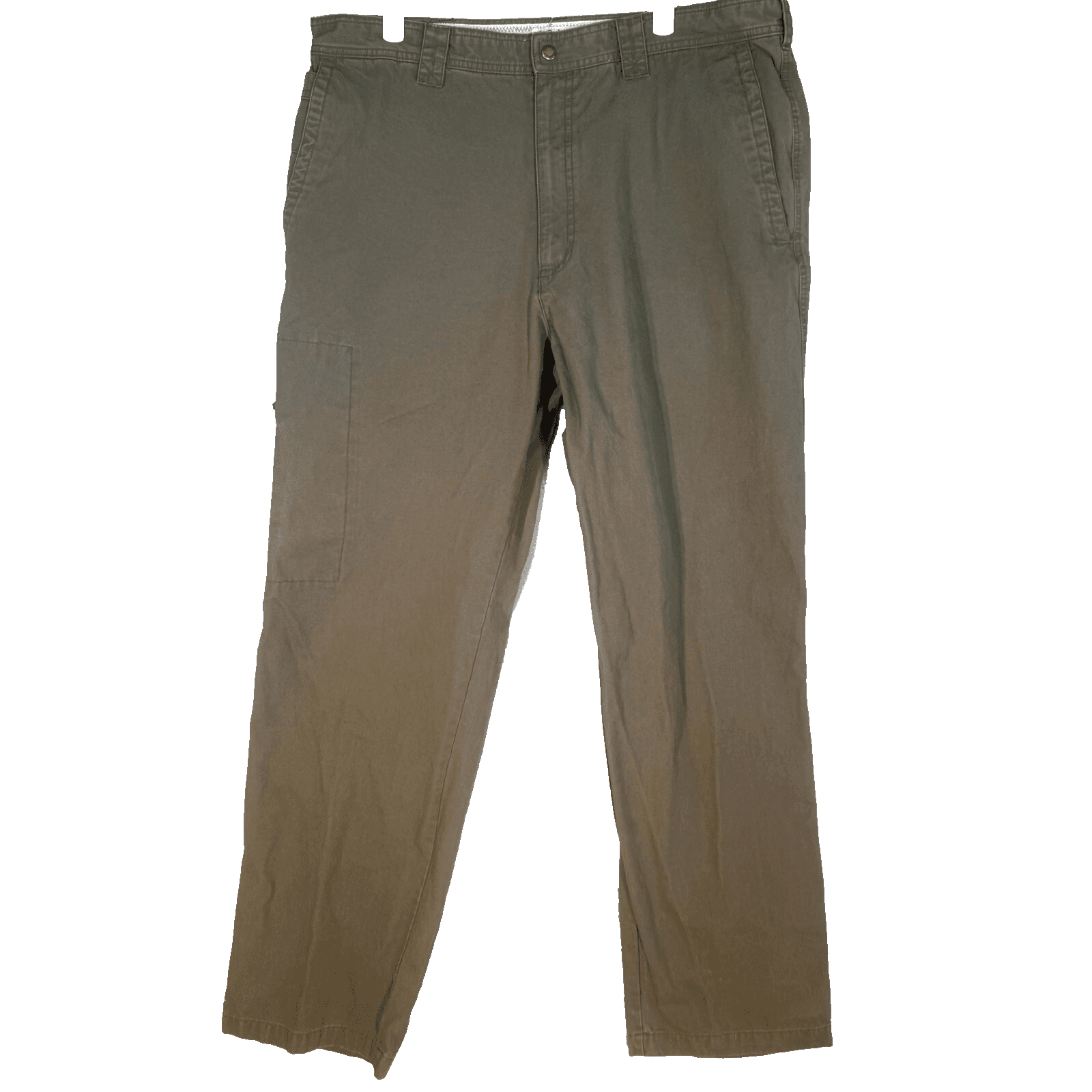 Columbia Cargo Pants Men’s 38x34 Green Cotton Utility Outdoor Workwear - Image 1