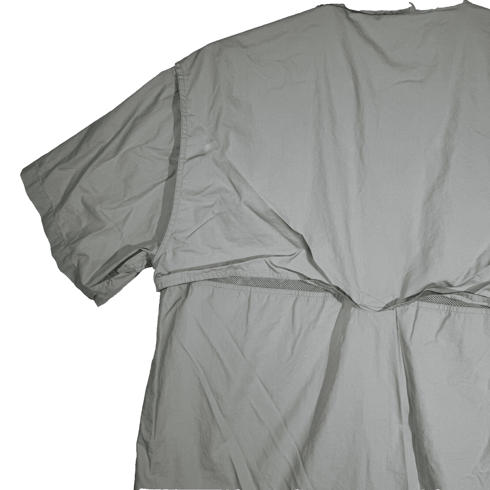 Reel Legends Men's Fishing Shirt Large Gray 100% Cotton Performance Vented Reel - Thumbnail 10