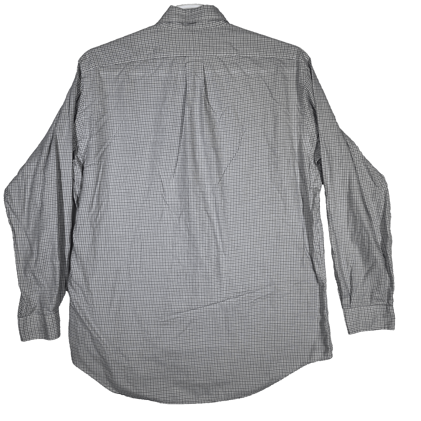 Ralph Lauren Shirt Mens 16 34/35 Lavender Check Yarmouth Button Down Long Sleeve - Thumbnail 2