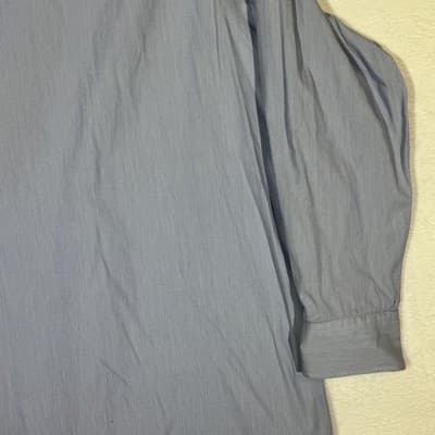 Polo Ralph Lauren Shirt Mens 17 32/33 Blue Stripe Regent Custom Fit Button Down - Thumbnail 13