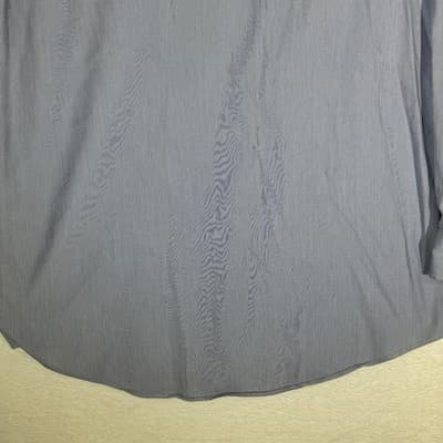 Polo Ralph Lauren Shirt Mens 17 32/33 Blue Stripe Regent Custom Fit Button Down - Thumbnail 10