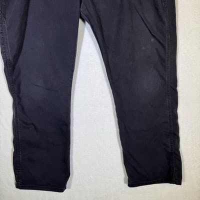 Dickies Pants Mens 42x30 Black FLEX Tough Max Carpenter Work Regular Fit Utility - Thumbnail 3