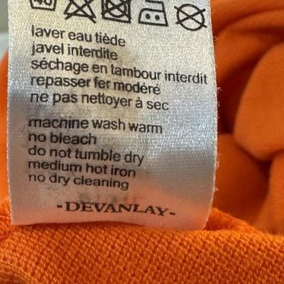 Lacoste Polo Shirt Mens 3XL Orange Pique Short Sleeve Crocodile Logo Cotton - Thumbnail 14