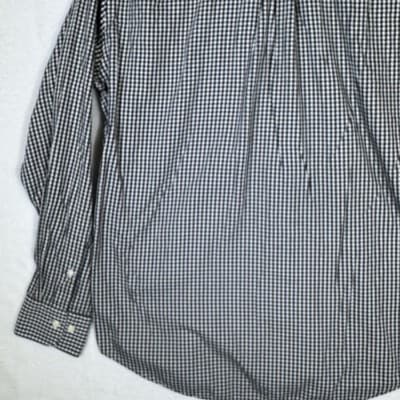 Peter Millar Shirt Mens Large Black Gingham Button Down Jack Daniel's Old No 7 - Thumbnail 10