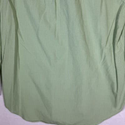 Ralph Lauren Shirt Mens Large Green Blake Gingham Button Down Long Sleeve Cotton - Thumbnail 13