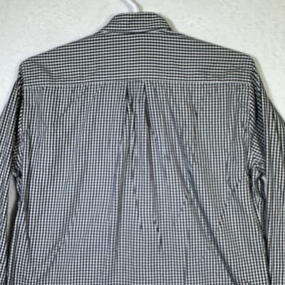 Peter Millar Shirt Mens Large Black Gingham Button Down Jack Daniel's Old No 7 - Thumbnail 11