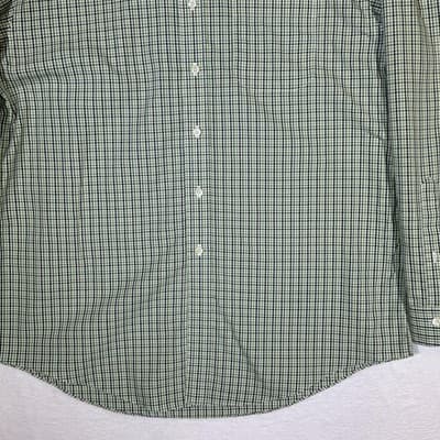 Brooks Brothers Shirt Mens Large Check 346 Non-Iron Button Down Long Sleeve - Thumbnail 6