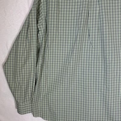 Brooks Brothers Shirt Mens Large Check 346 Non-Iron Button Down Long Sleeve - Thumbnail 8