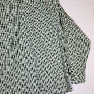 Brooks Brothers Shirt Mens Large Check 346 Non-Iron Button Down Long Sleeve - Thumbnail 10