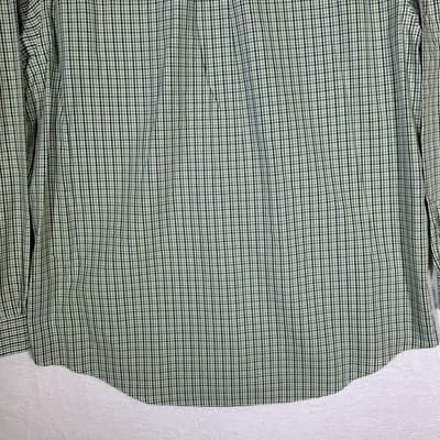 Brooks Brothers Shirt Mens Large Check 346 Non-Iron Button Down Long Sleeve - Thumbnail 11