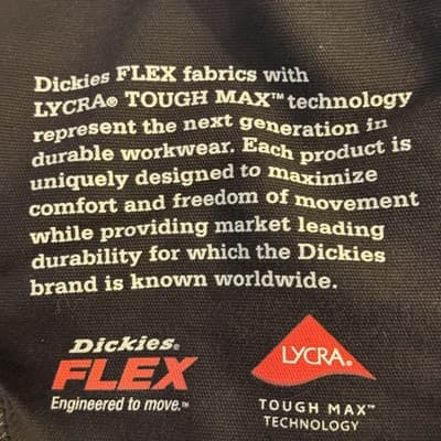 Dickies Pants Mens 42x30 Black FLEX Tough Max Carpenter Work Regular Fit Utility - Thumbnail 15