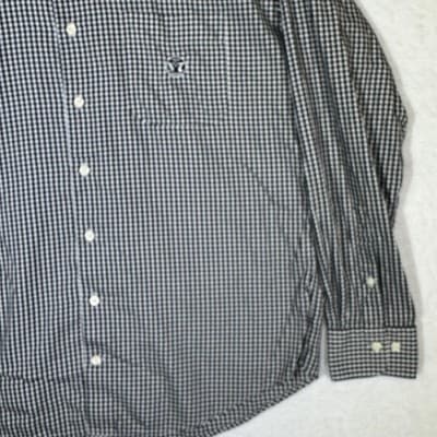 Peter Millar Shirt Mens Large Black Gingham Button Down Jack Daniel's Old No 7 - Thumbnail 5