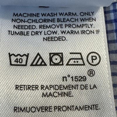 Ralph Lauren Shirt Mens XL Blue White Gingham Button Down Long Sleeve Stretch - Thumbnail 16