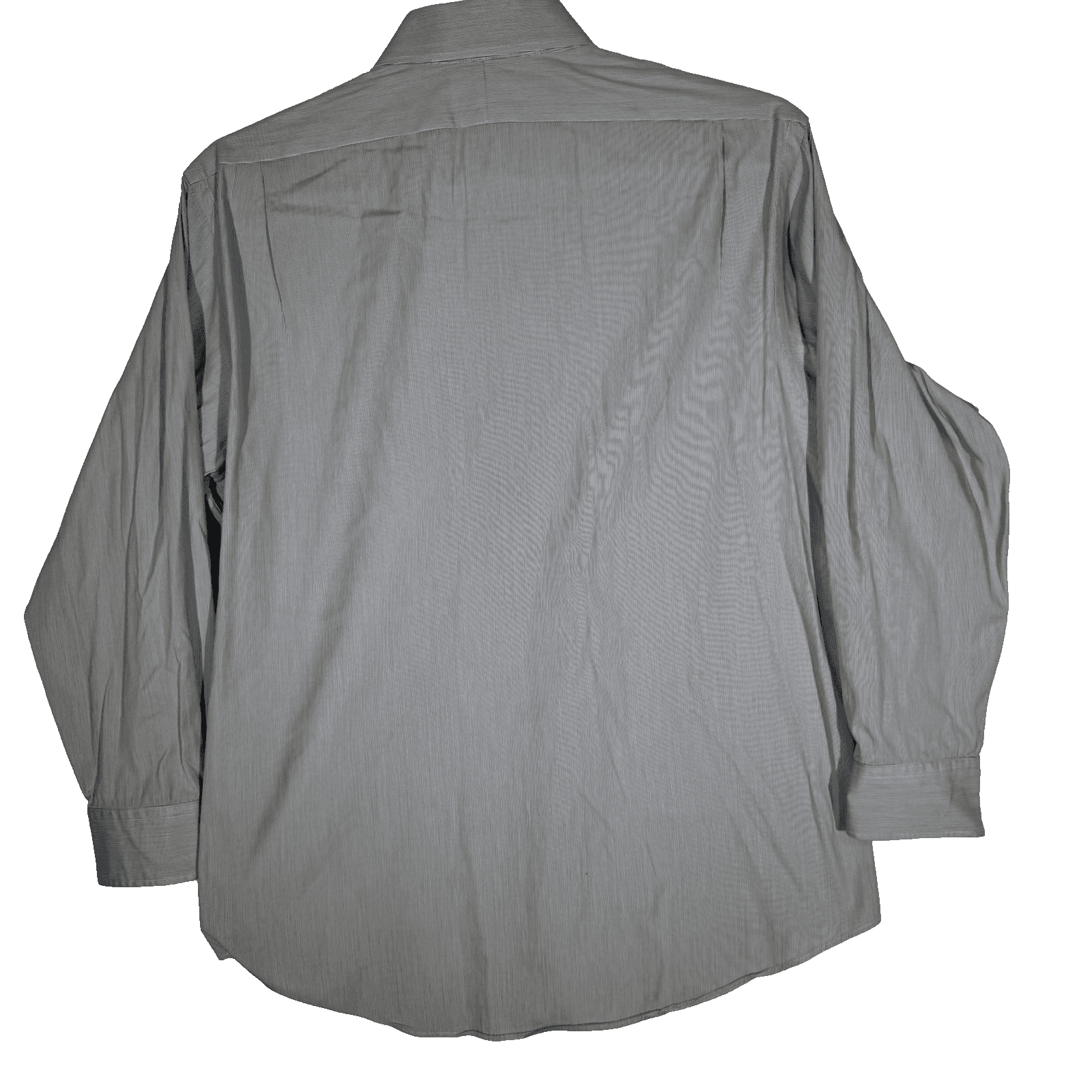 Polo Ralph Lauren Shirt Mens 17 32/33 Blue Stripe Regent Custom Fit Button Down - Thumbnail 2