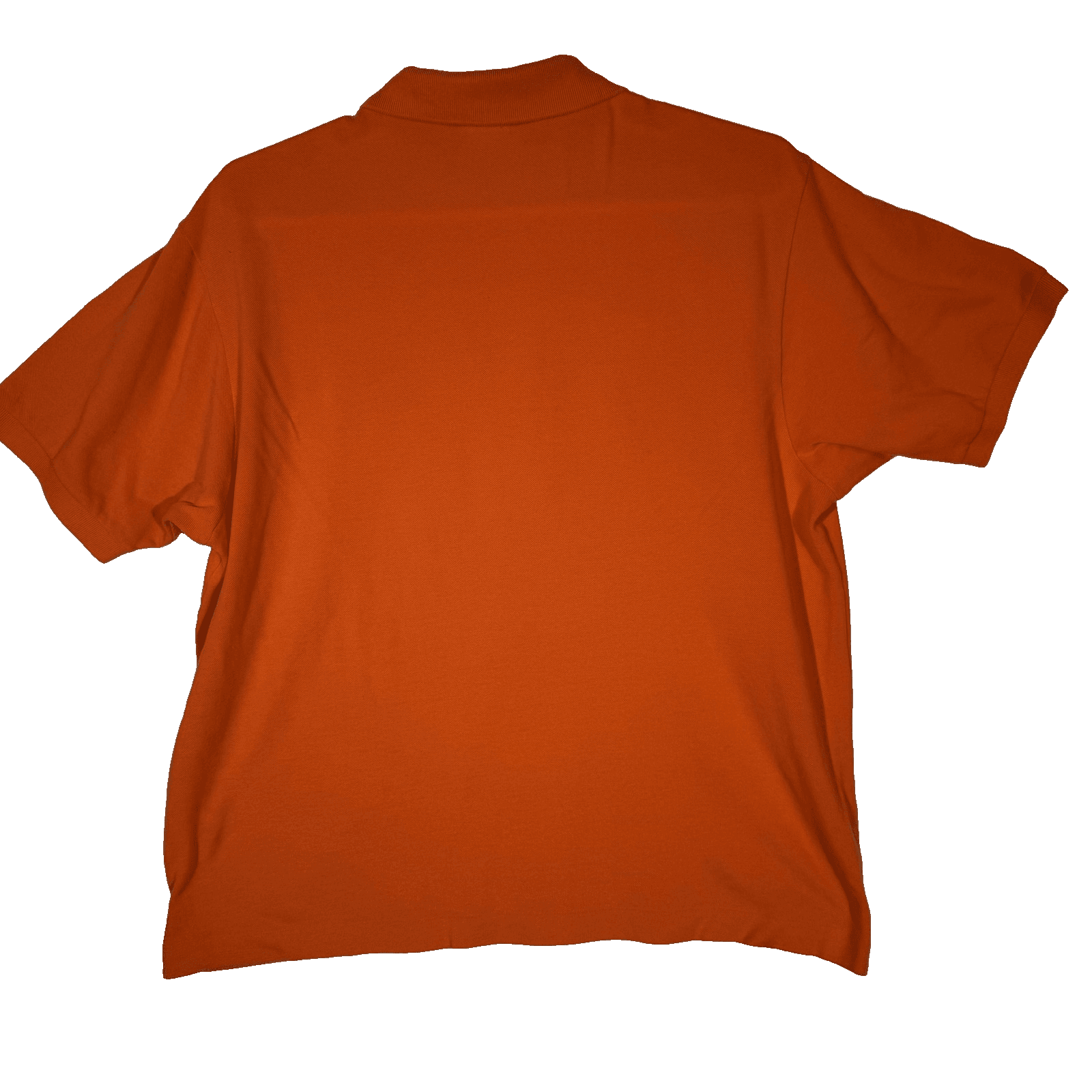 Lacoste Polo Shirt Mens 3XL Orange Pique Short Sleeve Crocodile Logo Cotton - Thumbnail 2