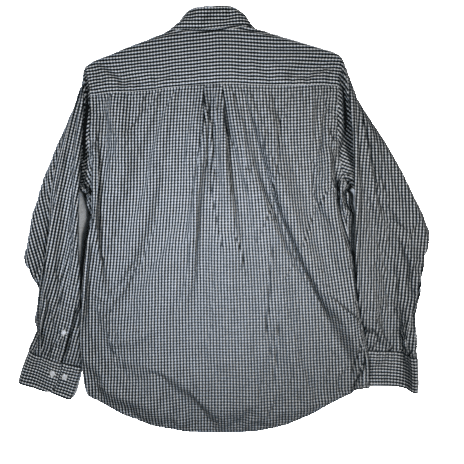 Peter Millar Shirt Mens Large Black Gingham Button Down Jack Daniel's Old No 7 - Thumbnail 2