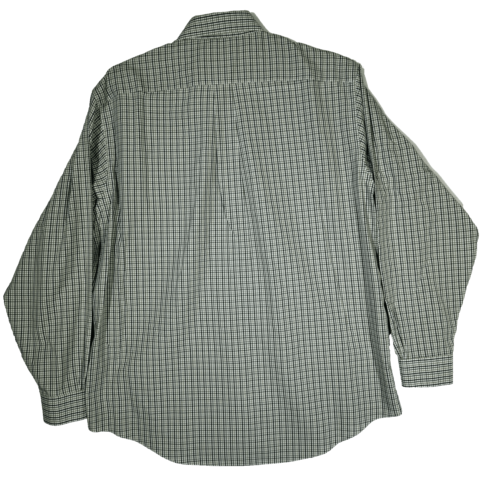 Brooks Brothers Shirt Mens Large Check 346 Non-Iron Button Down Long Sleeve - Thumbnail 2