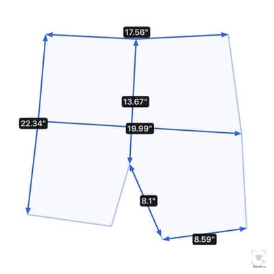 Levis 559 Shorts Mens 34 Blue Bermuda Relaxed Fit 8 Inseam Distressed 5-Pocket - Thumbnail 6