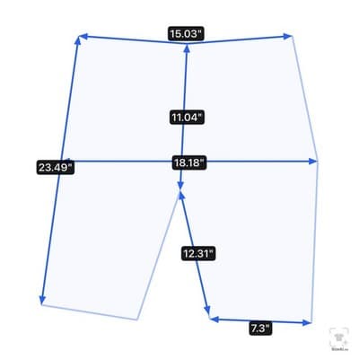 Levis 511 Shorts Mens 31 Blue Light Wash Slim Fit Denim Bermuda Stretch - Thumbnail 7