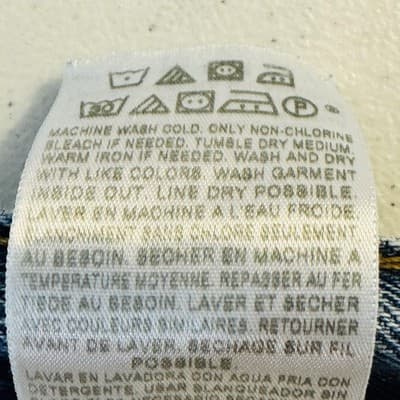 Levi's 505 Straight Fit Denim Jean Shorts Mens Size 42 Blue Cutoff Frayed Hem - Thumbnail 8