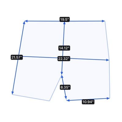 Levi's 505 Straight Fit Denim Jean Shorts Mens Size 42 Blue Cutoff Frayed Hem - Thumbnail 9