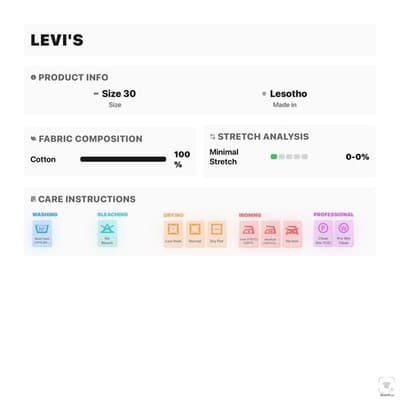 Levis 505 Shorts Mens 30 Gray Bermuda Denim Cutoff Distressed Charcoal Wash - Thumbnail 8