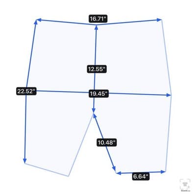 Levis 512 Shorts Mens 34 Gray Charcoal Denim Slim Bermuda 10 Inseam Stretch - Thumbnail 7