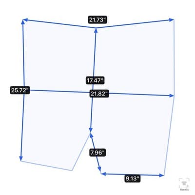 Lucky Brand Denim Shorts Mens 48 Blue Athletic Taper Stretch Bermuda 8 Inseam - Thumbnail 9