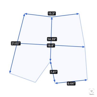 Dickies Denim Jean Shorts Mens 31 Blue Bermuda Raw Hem Frayed Casual Workwear - Thumbnail 4