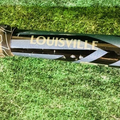 Louisville Slugger UBOMB11-23 Baseball Bat 30 In 19 Oz Youth USAB Silver Alloy - Image 1