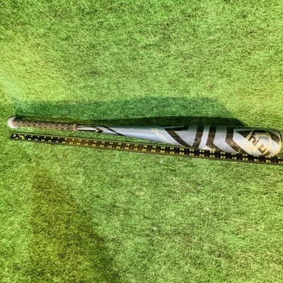 Louisville Slugger UBOMB11-23 Baseball Bat 30 In 19 Oz Youth USAB Silver Alloy - Thumbnail 2