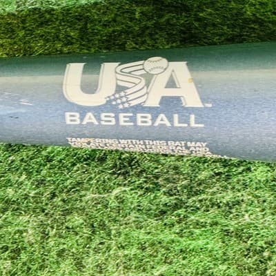 Louisville Slugger UBOMB11-23 Baseball Bat 30 In 19 Oz Youth USAB Silver Alloy - Thumbnail 6