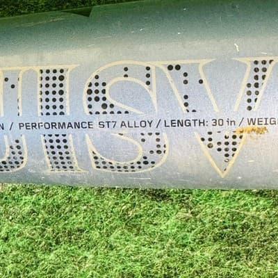 Louisville Slugger UBOMB11-23 Baseball Bat 30 In 19 Oz Youth USAB Silver Alloy - Thumbnail 8