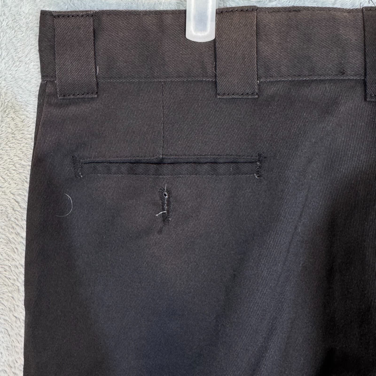 Dickies 874 Men’s Work Pants 32x30 Black Polyester High Rise Workwear - Thumbnail 6