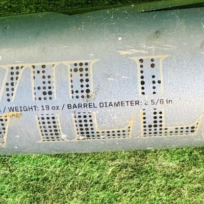 Louisville Slugger UBOMB11-23 Baseball Bat 30 In 19 Oz Youth USAB Silver Alloy - Thumbnail 9