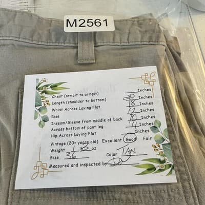 Carhartt Shorts Mens 36 Relaxed Fit Utility Work Carpenter Pockets 102514-232 - Thumbnail 9