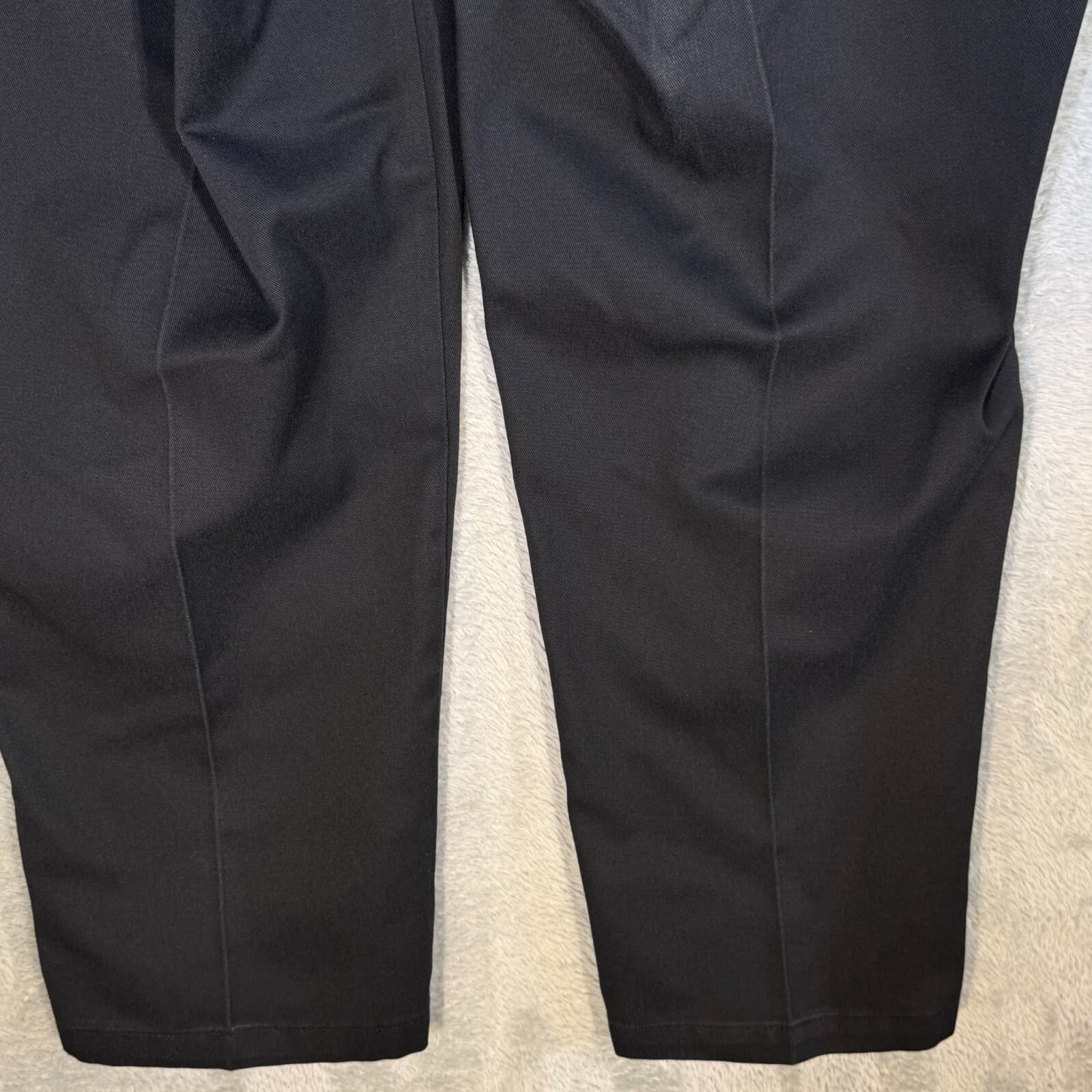 Dickies 874 Men’s Work Pants 44x30 Black Original Fit High Rise Utility Workwear - Thumbnail 9