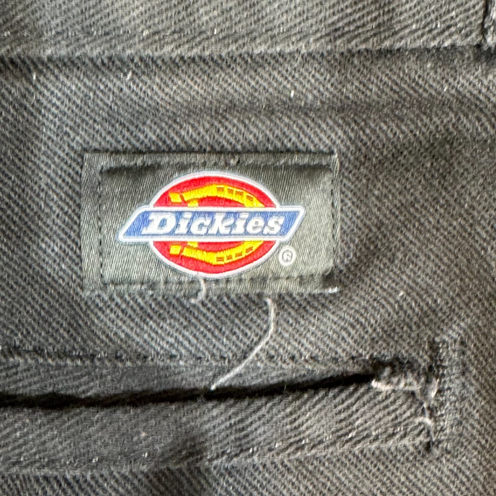 Dickies Men's 874 Original Flex Pants 40 x 30 Black Polyester High-Rise Workwear - Thumbnail 10